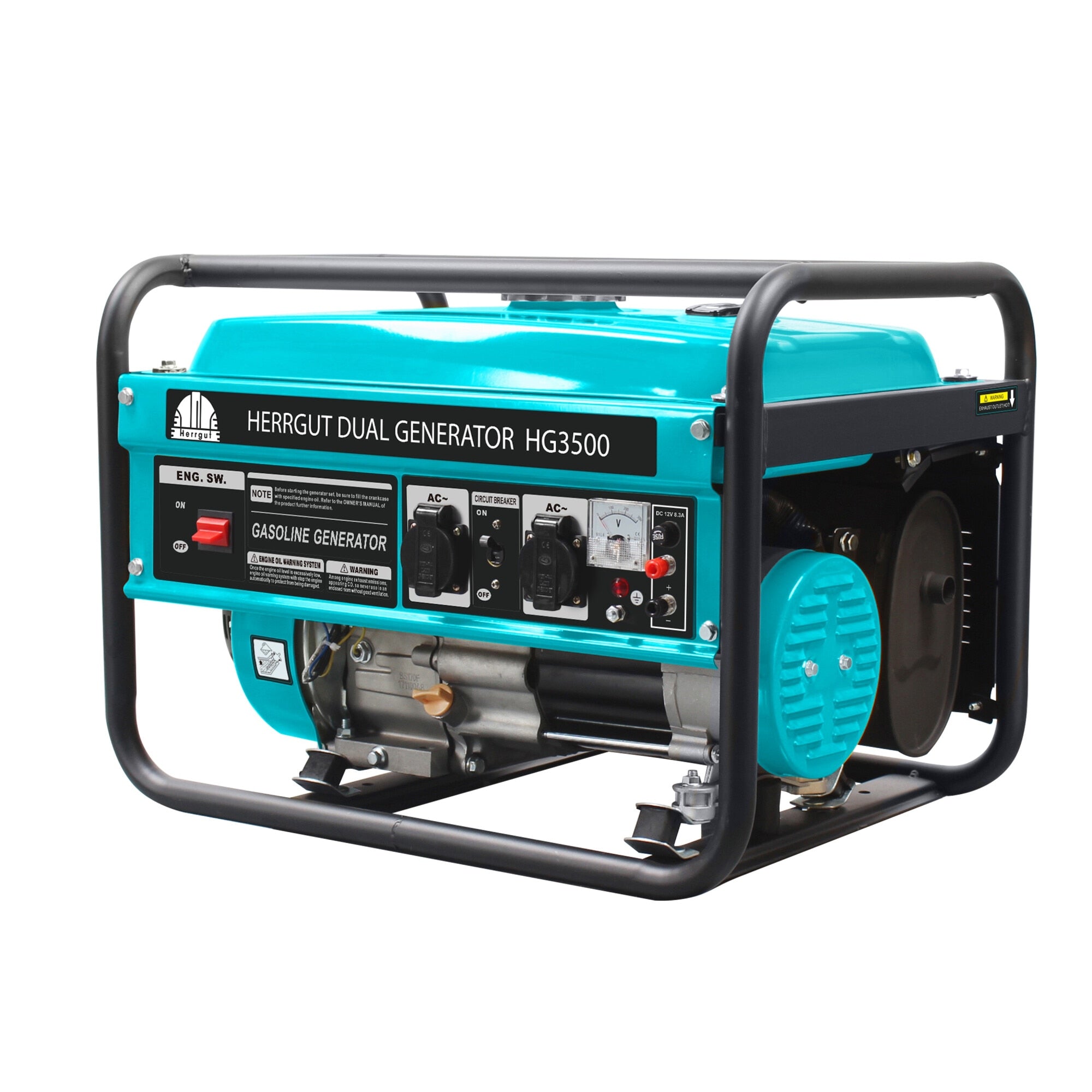 Generator curent electric Herrgut pe benzina, GPL, gaz natural